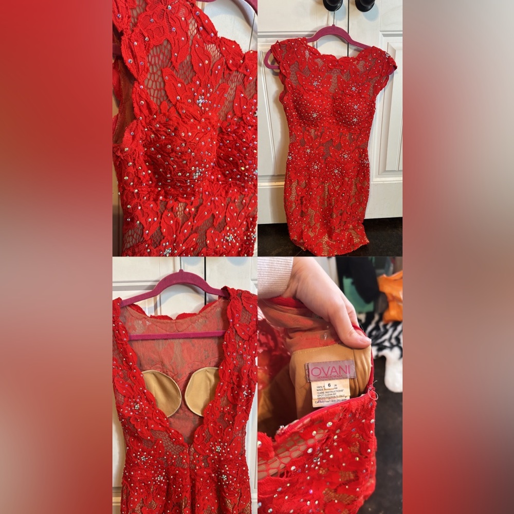 Red dress